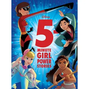 USED-5-Minute Girl Power Stories by Disney Books (Hardcover)