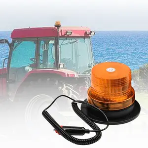 FCCEMC Car Truck Roof Top Warning Light Emergency LED Strobe Light Flashing Beacon With Magnetic Base Automotive Safety Caution Lamp