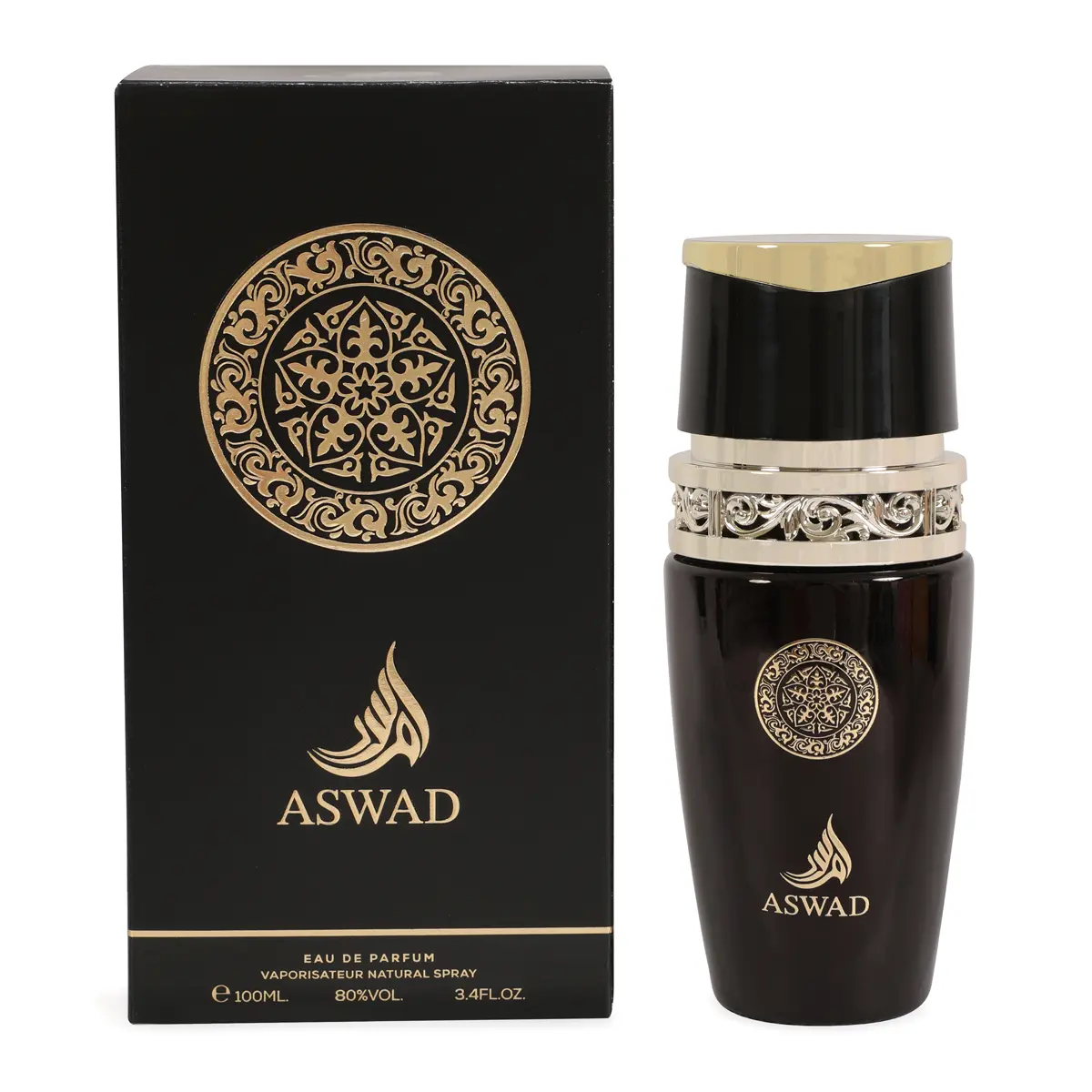 Afaq Aswad Spray Perfume Eau de Parfum for Men 100ml