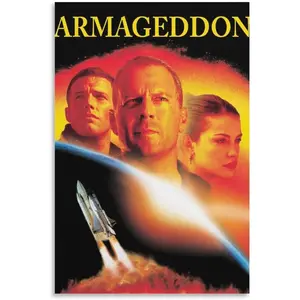 Custom Poster Armageddon Movie Posters Canvas Art Poster And Wall Art Picture Print Modern Family Bedroom Decor Posters