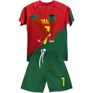 Men Women Kid Soccer Jerseys Training Uniform Soccer Jersey for Football Jerseys 3 Piece