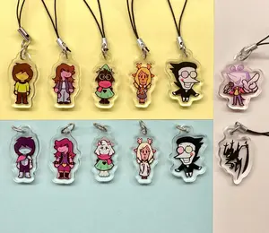 DELTARUNE Acrylic Keychain!,  Perfect Gift for Fans & Collectors
