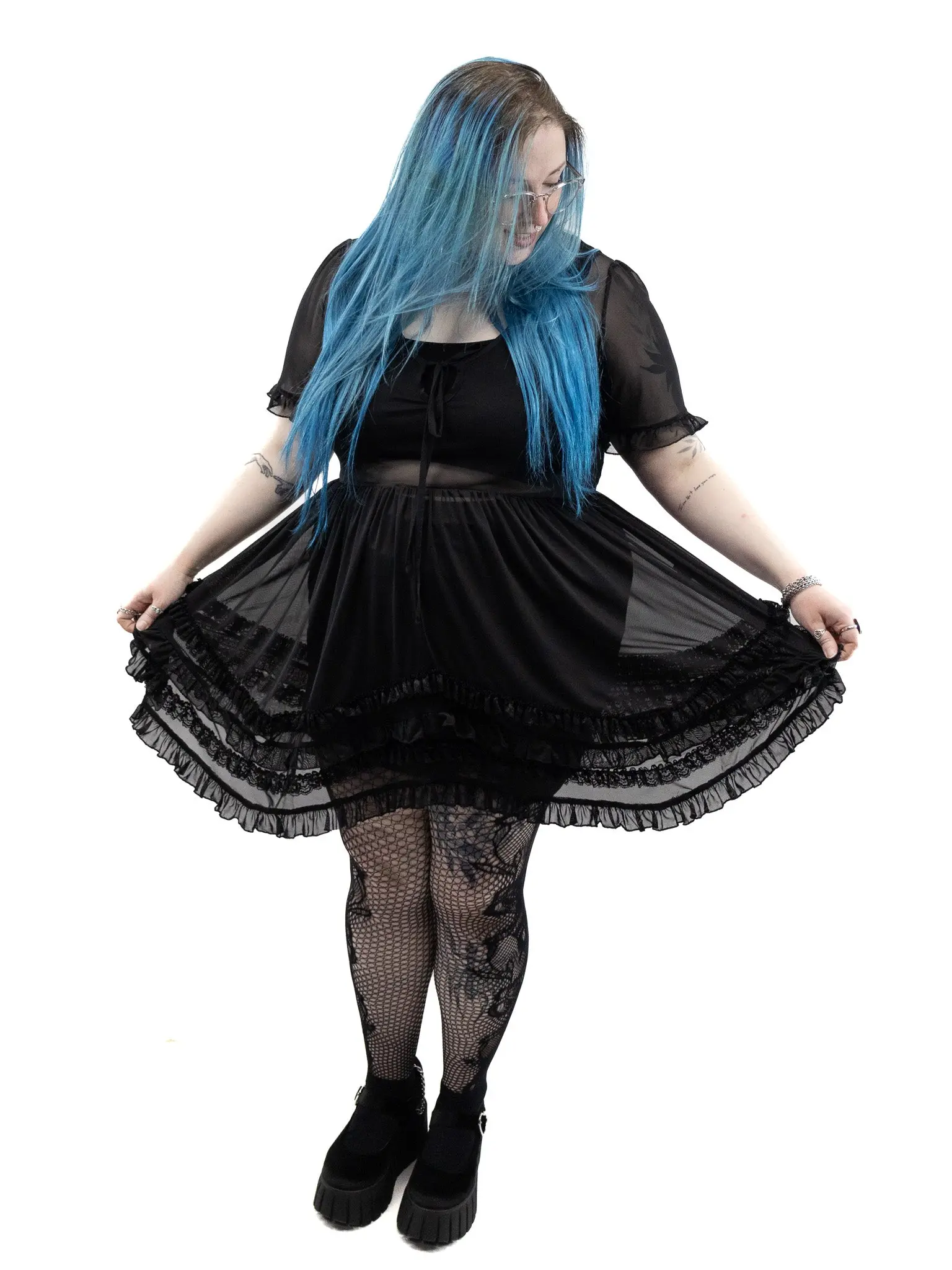 Coralie Mesh Dress FOXBLOOD