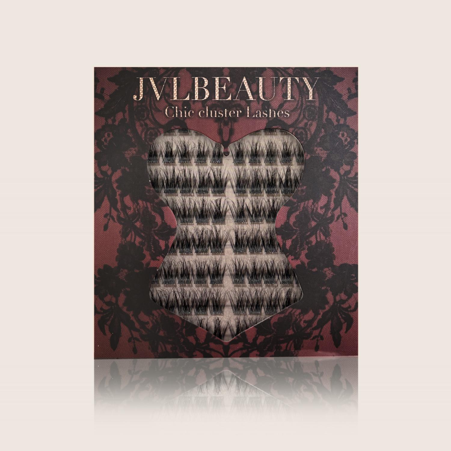 JVLBEAUTY 【Fairy Glow】 Clustered Eyelashes – Chic, High-Impact Clusters That Elevate Your Eye Look With Effortless Elegance Makeup Cosmetic