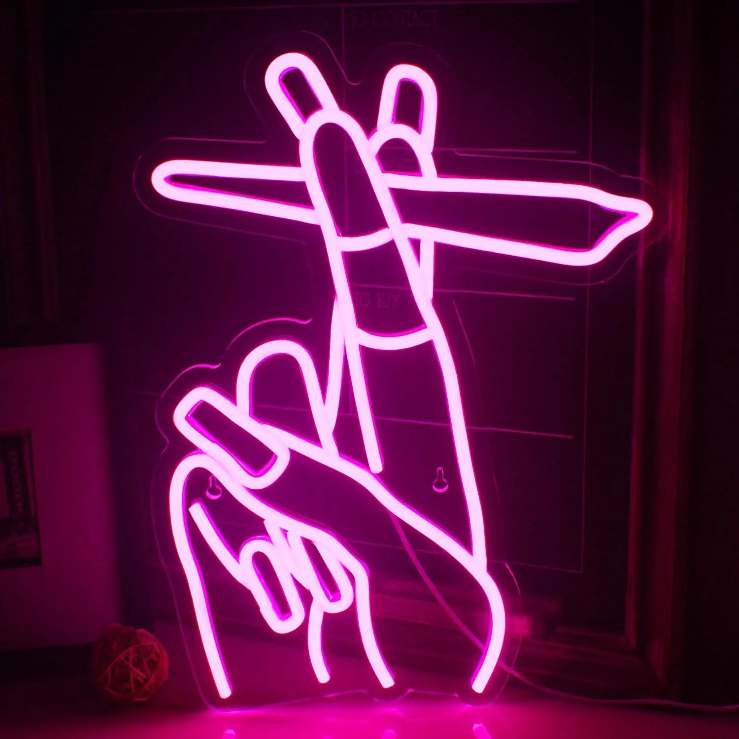 Adjustable Brightness Neon Sign, Personalized Letter LED Wall Hanging Lamp, Dimmable Wall Lamp, USB Powered Decorative Lighting, Home Decoration Lamp for Home Office Shop, Led Neon Lights, Decorative Lamps