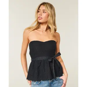 Hollister All-Over Lace 2-In-1 Top