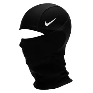 Nike Pro THERMA-FIT Hyperwarm Hood Black White Outdoor Face Cover Mask Fashion Fall Winter Protective Gear
