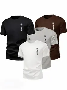 Men's Fitness Training Top, Basketball Jersey, Multi-Color Options, Short Sleeve, Summer Quick-Dry Breathable Sport T-Shirt, Dry Fit Shirts