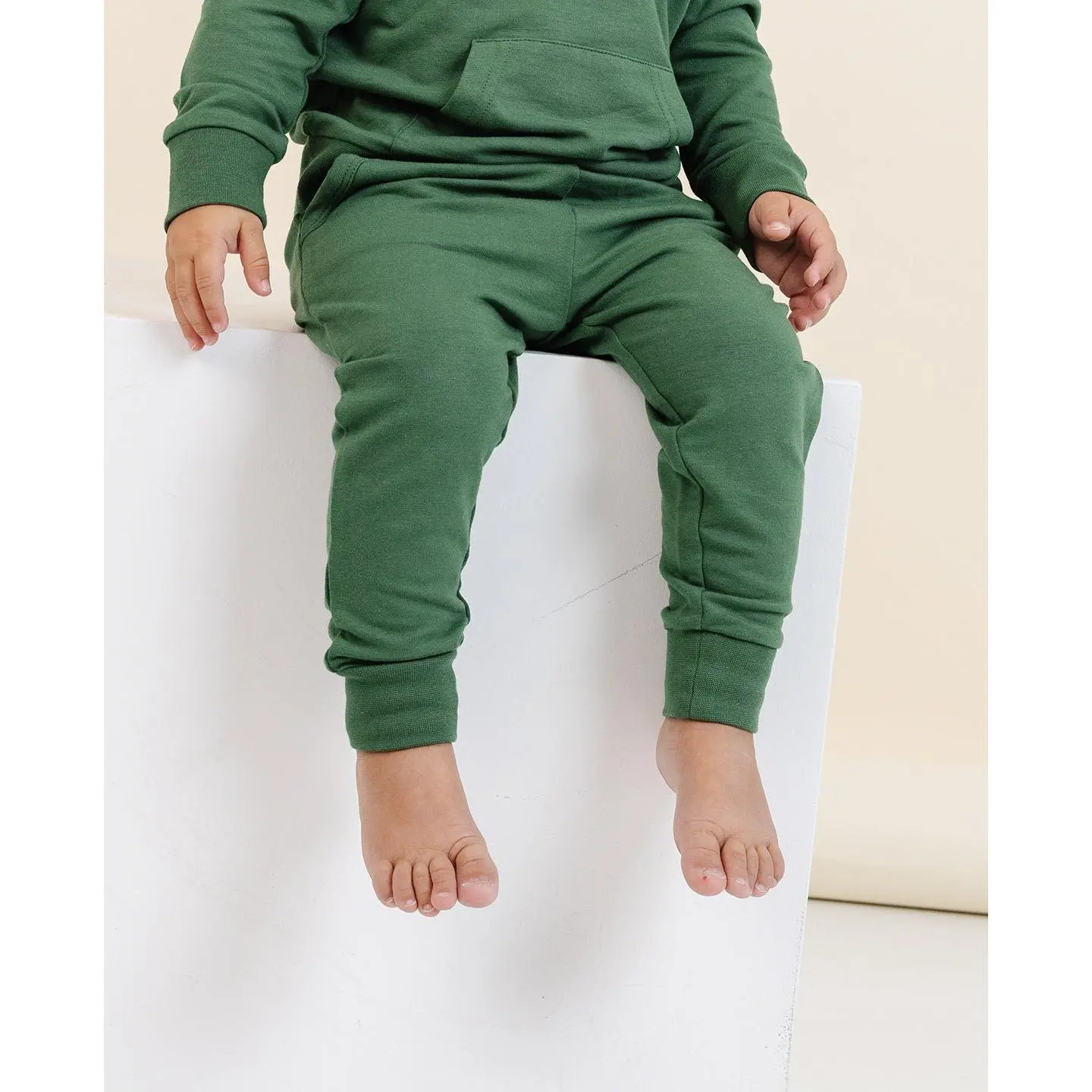 The Coziest Jogger in Moss