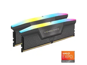 CORSAIR Vengeance RGB 96GB (2 x 48GB) 288-Pin PC RAM DDR5 6000 (PC5 48000) Desktop Memory Model CMH96GX5M2E6000Z36