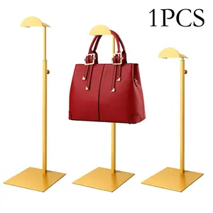 Stainless Steel Handbag Display Rack, Adjustable Height, /silver Color, Multi-Functional, Suitable for Home/gift Shop, Rustproof, Easy Installation