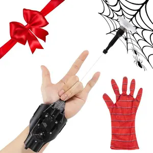 Spider Web Shooter Toy, 1 Set USB Rechargeable Spider Web Launcher Toy, Cool Toy for Role Playing, Fun Toy for Adults, Electronic Realistic Fake