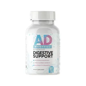 Project AD Ravenous | Digestive Support Blend | Ginger, Enzymes & Wellness Formula | Bulking Supplement | 120 Capsules