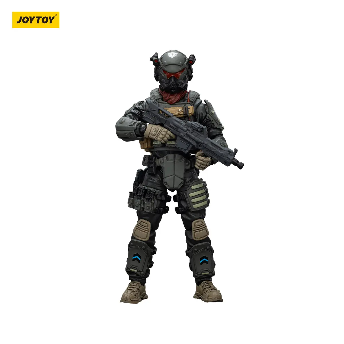 JOYTOY 1/18 Stellar Scar Assault Team Darksilicon JT01888 Action Figure - Futuristic Collectible Items, Non-Toxic, Screen-Free Toy for Detailed Collectors