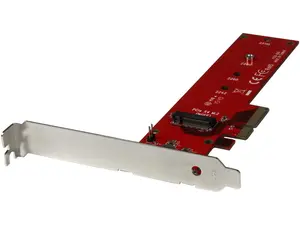 StarTech.com PEX4M2E1 M.2 Adapter - x4 PCIe 3.0 NVMe - Low Profile and Full Profile - SSD PCIE M.2 Adapter - M2 SSD - PCI Express SSD