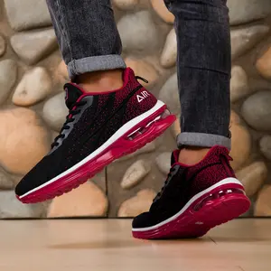 Men's Running Sneakers Non-Slip Mesh Cushion for Tennis Gym Sports in DeepBlue