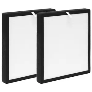 TZ-K2 Filter Replacement, Compatible with ToLife TZ-K2 Air Purifier, 3-in-1 H13 True HEPA Filter, Activated Carbon and Pre-filter, TZ-K2-A, 2Pack
