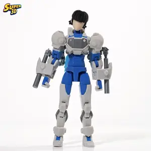 Super 3D 3D Printed Invincible Boy Tech Jacket Zoe Thompson Dummy13 T13 Multi-Jointed Shapeshift Action Figure Toys