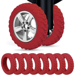 16 count Luggage Wheel Covers Suitcase Wheels Protectors for Dual-wheeled Luggage Suitcase with Diameter of 2-2.4inches /5-6cm