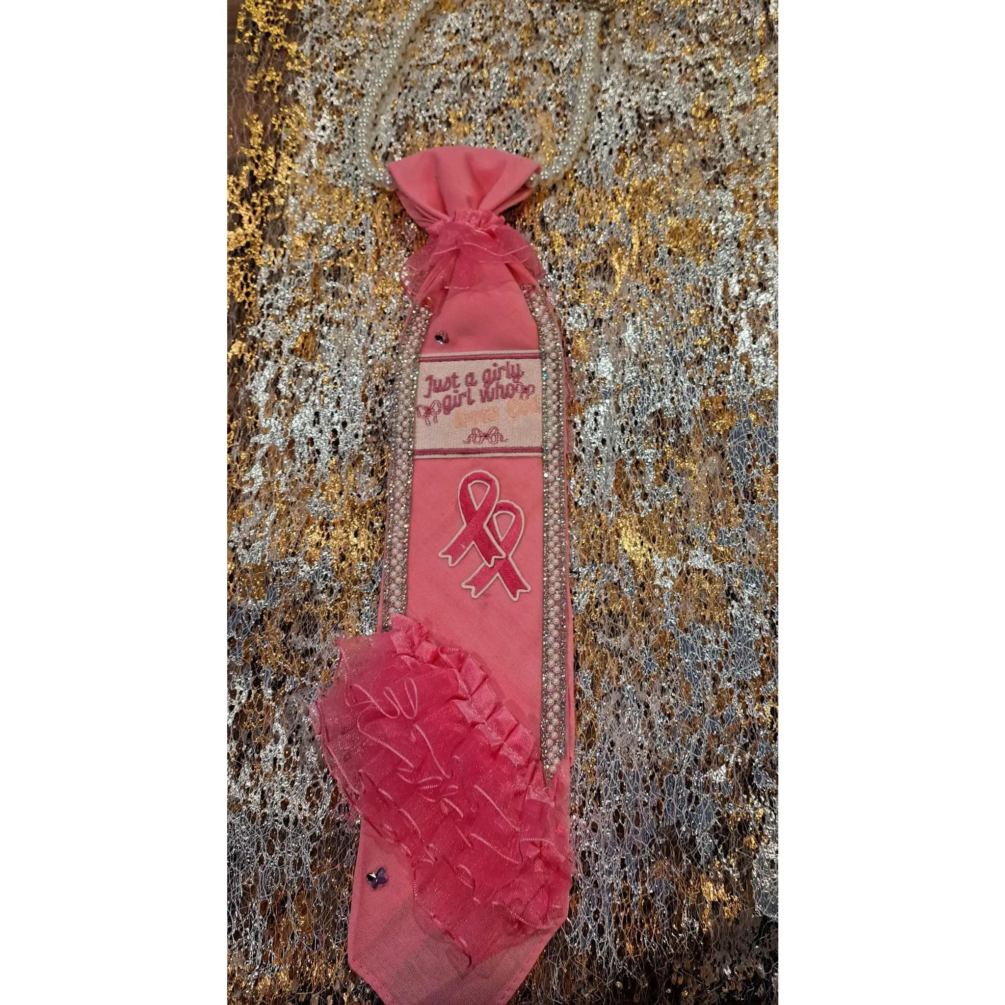 CUSTOM TIE PINK BC