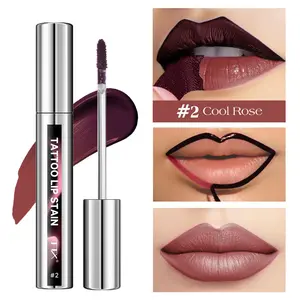 Long-lasting Water Lip Stain, Matte Peel-off Lip Gloss, Lipstick for Girls & Women, Suitable for All Skin Tones, Suitable for All Occasions Lip Makeup, Gift