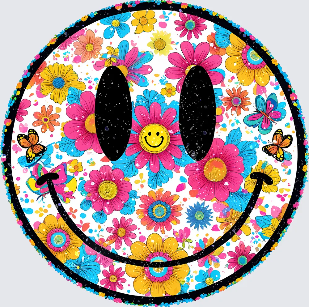 Smiley Face Flowers
