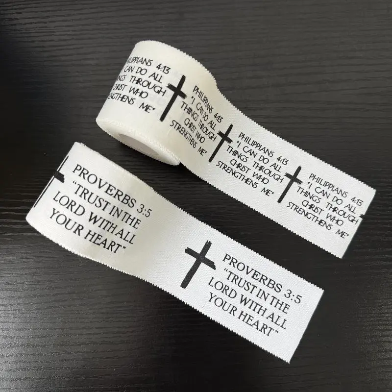 1 roll Christian Athletic Tape 2IN X 23FT Cotton Zinc Oxide White Athletic Tape, Cross Athletic Wristband for Tennis,Multi-Sports Wrist Support for Athletic Uses, Religious Bible Verse Athletic Tape, Christian Gift for Men and Women