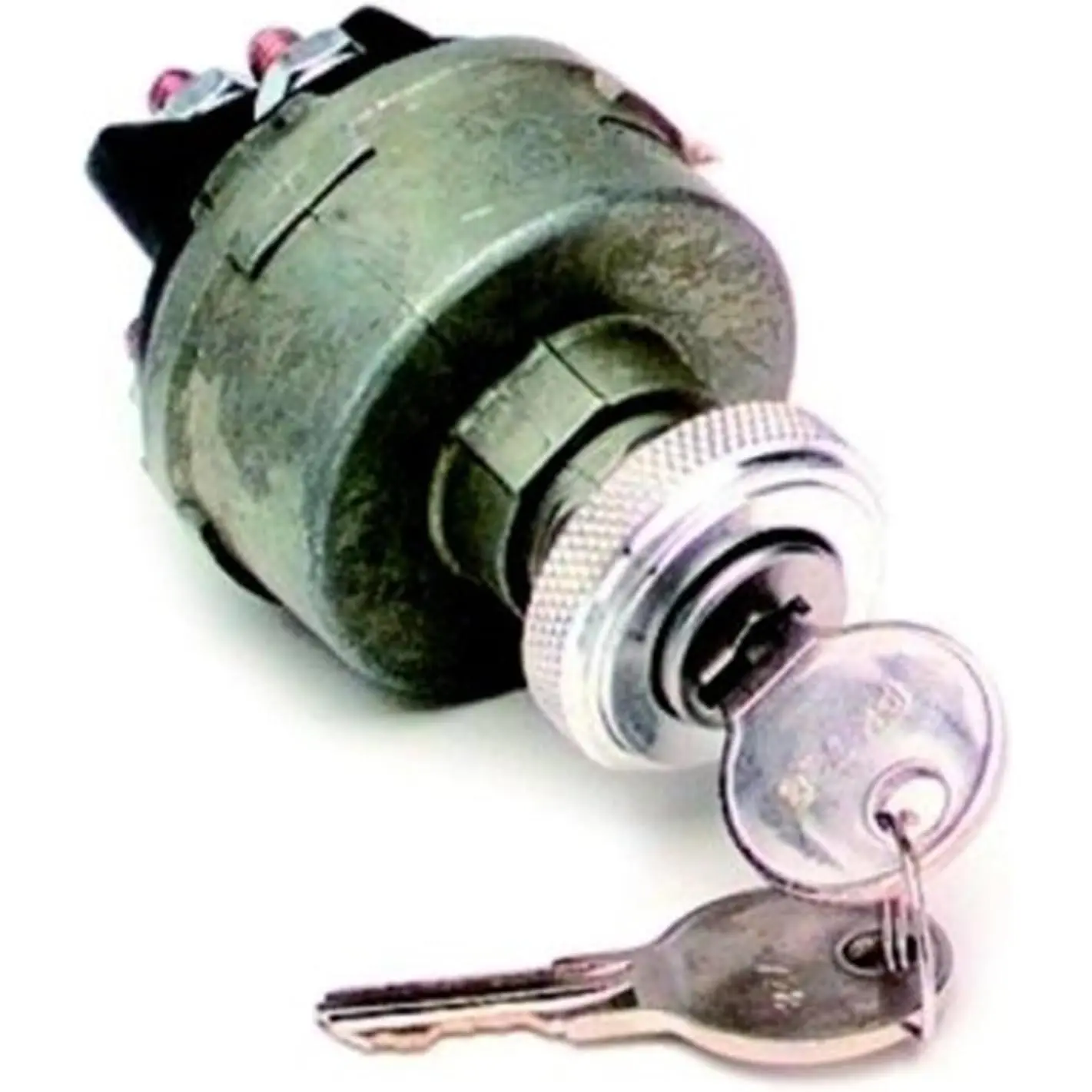 Performance 80153 Universal Metal Ignition Switch with Keys, High-Quality Motorcycle Lock & Security Accessory, Ignition Control Function, Accurate Easy Installation, Security Lock