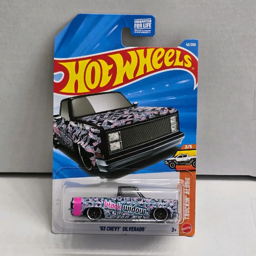 2026 HOT WHEELS '83 CHEVY SILVERADO 42/250 BLACK WIDOW TRUCKING 3/5