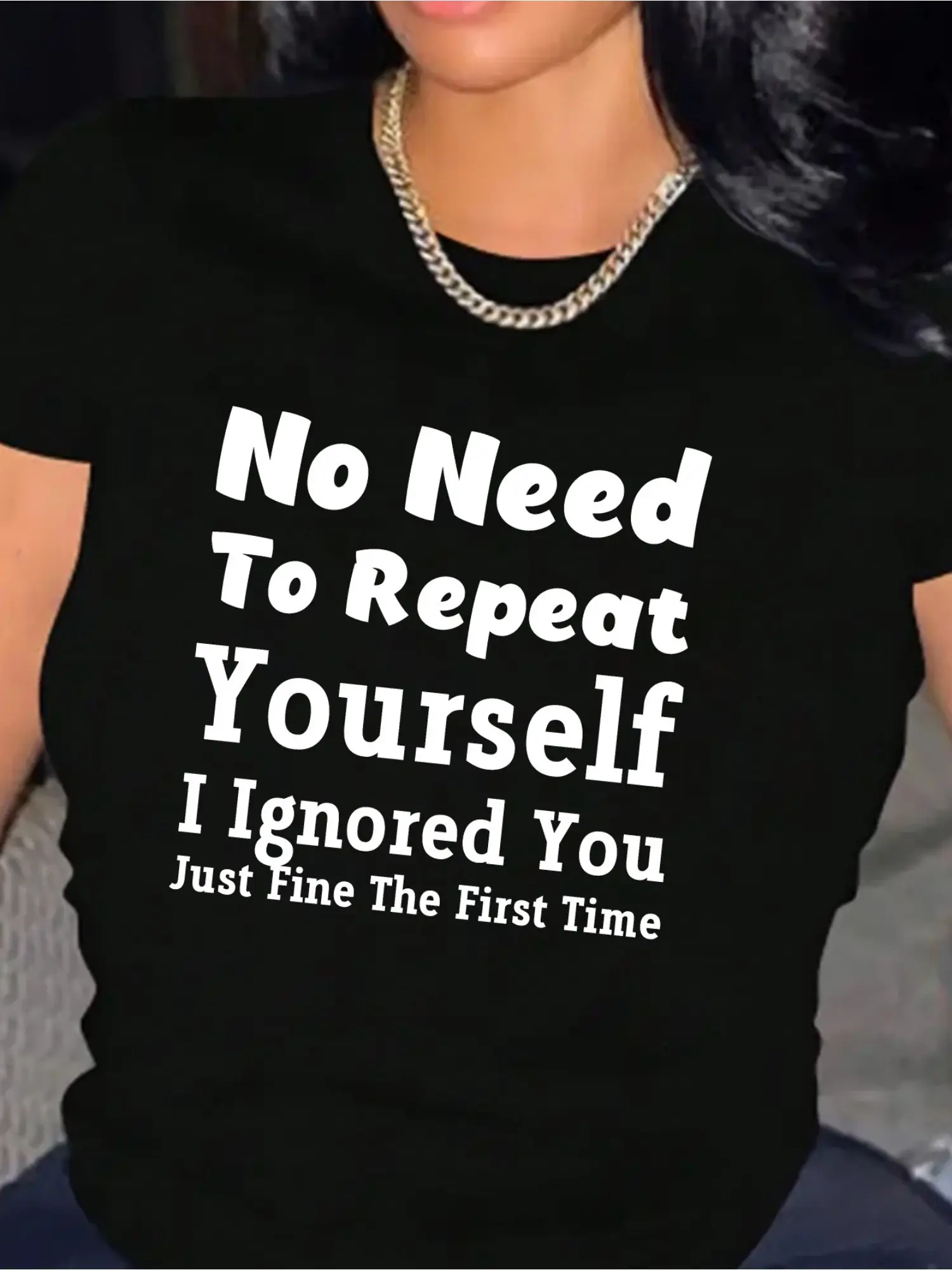 Ignored You Just Fine Women's Comfit T-shirt