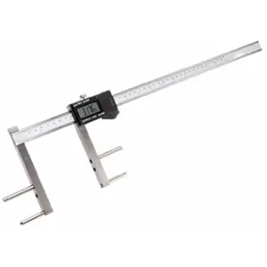 212 MAIN CE3B531 Electronic Digital Drum Gauge - Metal Automotive Car Repair Measuring Ruler with Depth Stop, Inch/Metric Digital Readout for Drum Repair & Assembly Tasks