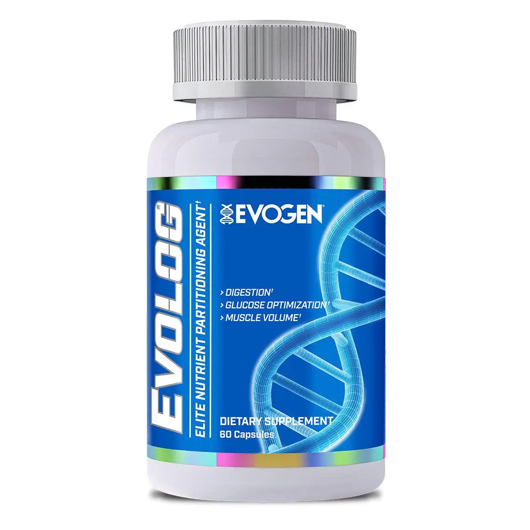EVOLOG - 80 Capsules Dietary Supplement for Digestion & Glucose Optimization with Focus on Muscle Volume for Healthier Aging