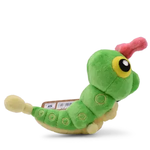 Caterpillar Green Plush Toy,Stuffed Animal, All Star Collection Birthday Kids Boys Girl Gift Decor 5 Inch
