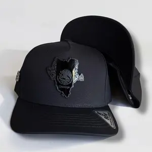Durango Mexico Hats Black  SnapBack with Logo and Patch, Adjustable Fit