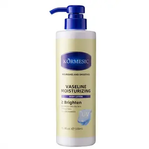 Petrolatum Infused Body Lotion 16.9 fl oz, Deep Moisturizing & Skin Nourishing Lotion, Brightening & Even Skin Tone, Strengthens Skin Barrier, UV Protection for Smooth & Soft Skin