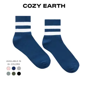 Sadie Sock | Women's Quarter-Length Fashion Socks, Playful Stripes, Comfortable & Stylish, Versatile Knit