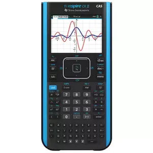 Texas Instruments Nspire CX II CAS Graphing Calculator - Black: 64MB Storage AP Course Approved