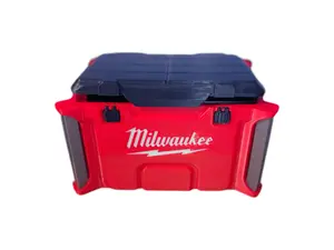 Milwaukee Packout Desk Organizer Replica - 9.5" x 6" x 7" with Multiple Compartments for Storing Office Supplies and Clutter-Free Space