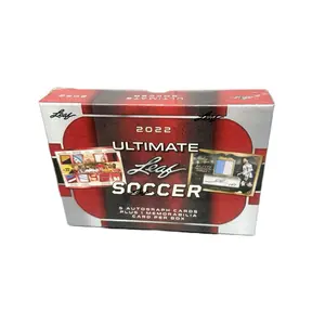 2022 LEAF Ultimate Soccer Hobby Box (5 Autographed Cards & 1 Memorabilia Card)