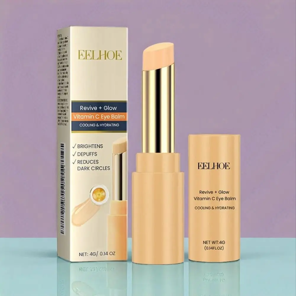 Vitamin C Eye Cream Stick, Rich in vitamin C, Soothing & Nourishing Eye Cream for Firming Skin, Moisturizing Eye Treatment for everyone, Intensive Eye Care, Eye Care Formula, Eye Brightener Stick