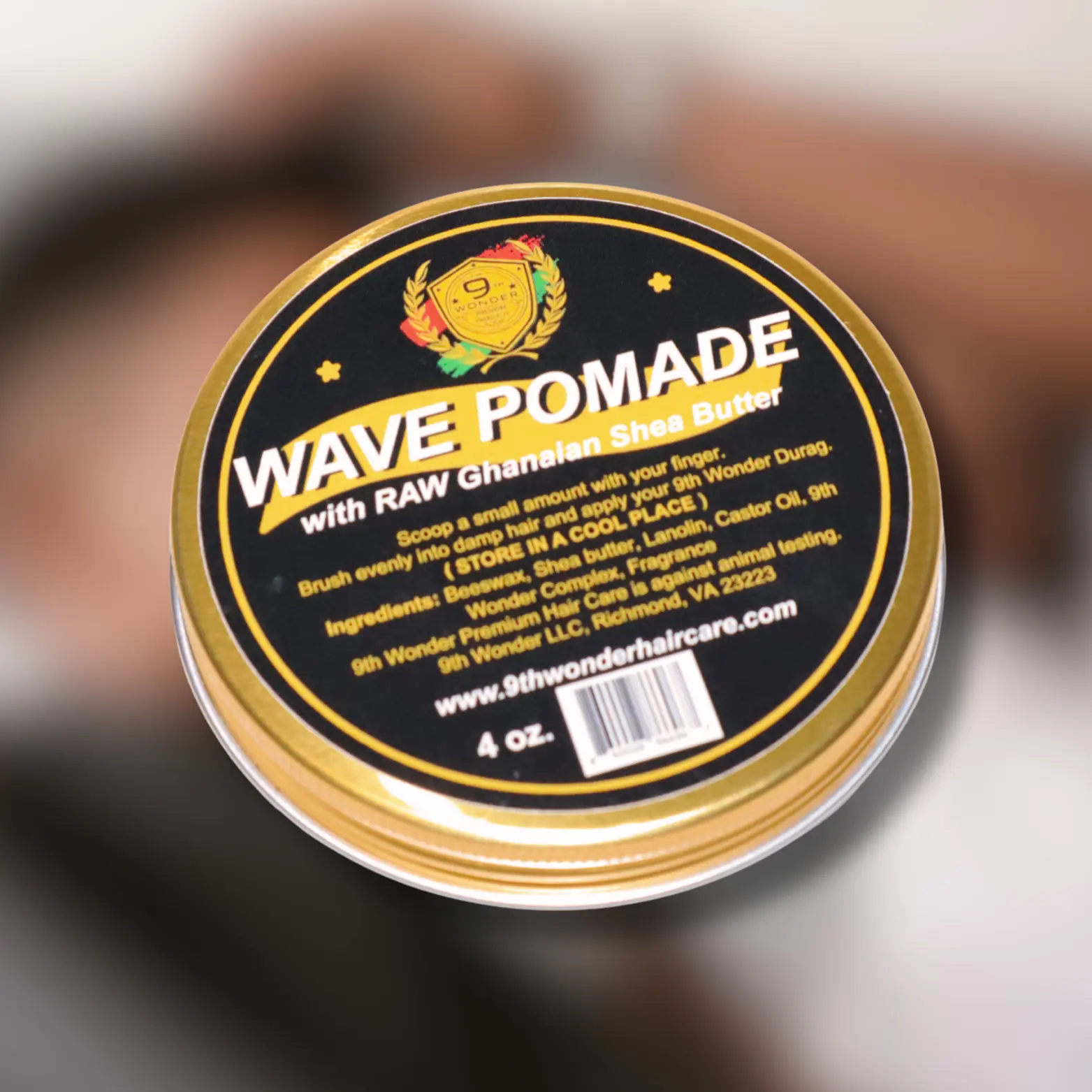 9th Wonder Wave Pomade - Perfect for Taming Unruly Wavy Hair and Creating a Sleek Look - Comfort