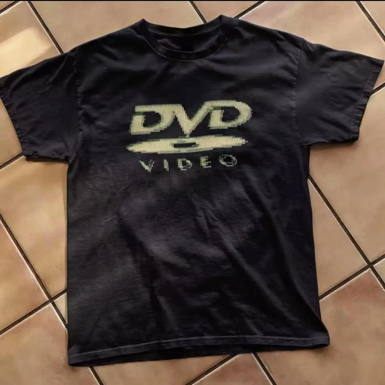 DVD Video T-Shirt, Logo Tee, Gifts Shirt, Unisex Vintage Graphic Tees Gothic Grunge Y2k Emo Scene Amity Affliction Style Clothes Men Women Streetwear