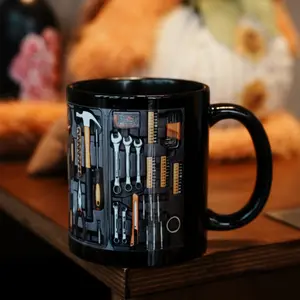 11oz Mechanic Coffee Mug, Funny Auto Mechanic Toolbox Mug, Perfect Birthday Christmas Gift for Car Mechanic, Unique Present Idea