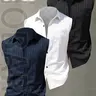 Men's 3-Piece Summer Casual Fashion Tank Top with Pocket Design, Lightweight Breathable Solid-Color Button-Up Shirt, Beach Shirt for Vacation, Pool Party & Casual Everyday Wear, Machine Washable, Perfect Gift, Casual Clothes
