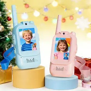 Kids Video Walkie Talkies Toys 2 Pack Long Range Communication with Camera Ideal for 3-12 Year Olds Colorful Audio for Outdoor Indoor Play Holiday Christmas Gifts TikTokShopHolidayHaul walkie talkie
