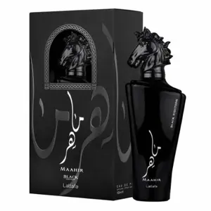 Lattafa Maahir Black Edition For Unisex 3.4 Oz EDP Spray