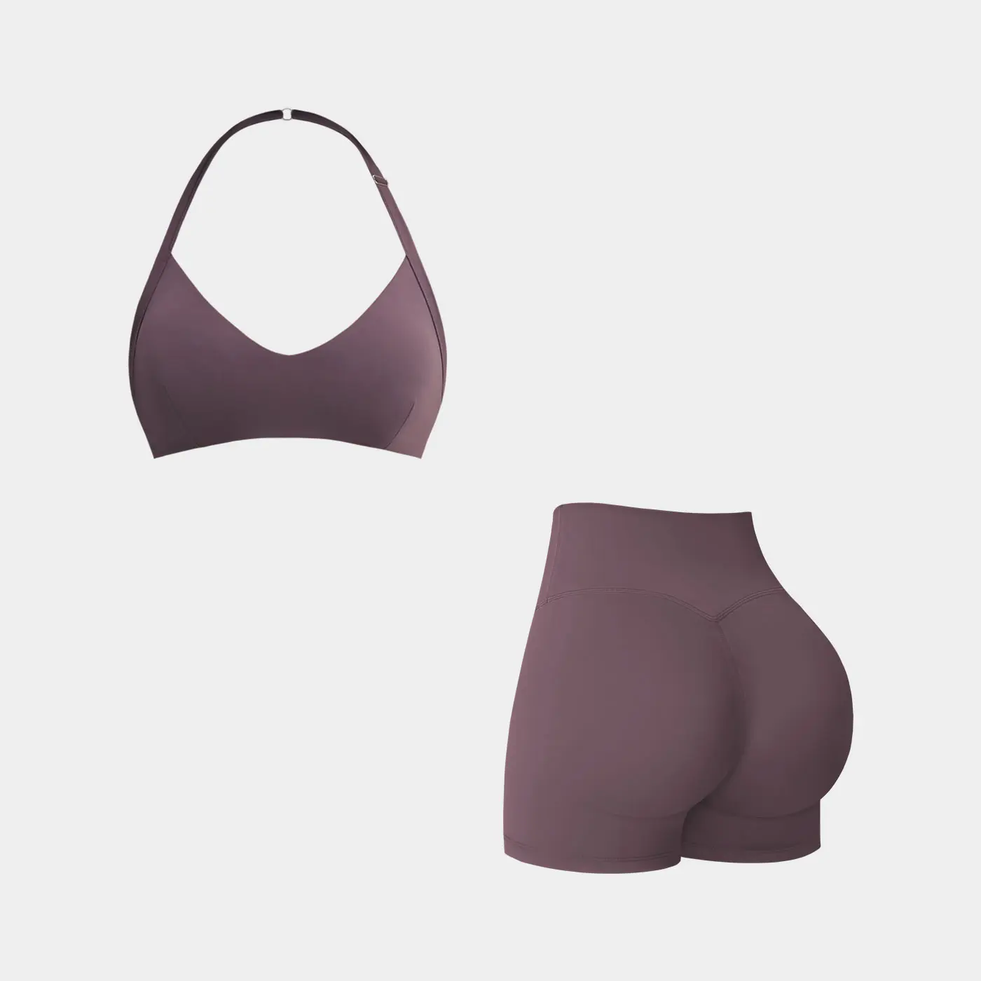 MFVIM Women's Workout Set, Comfortable 2-Piece Solid Matching Activewear with Sleeveless Shirt and Shorts for Yoga & Everyday Wear, Bundle Short & Top Sets, Matching Activewear Set