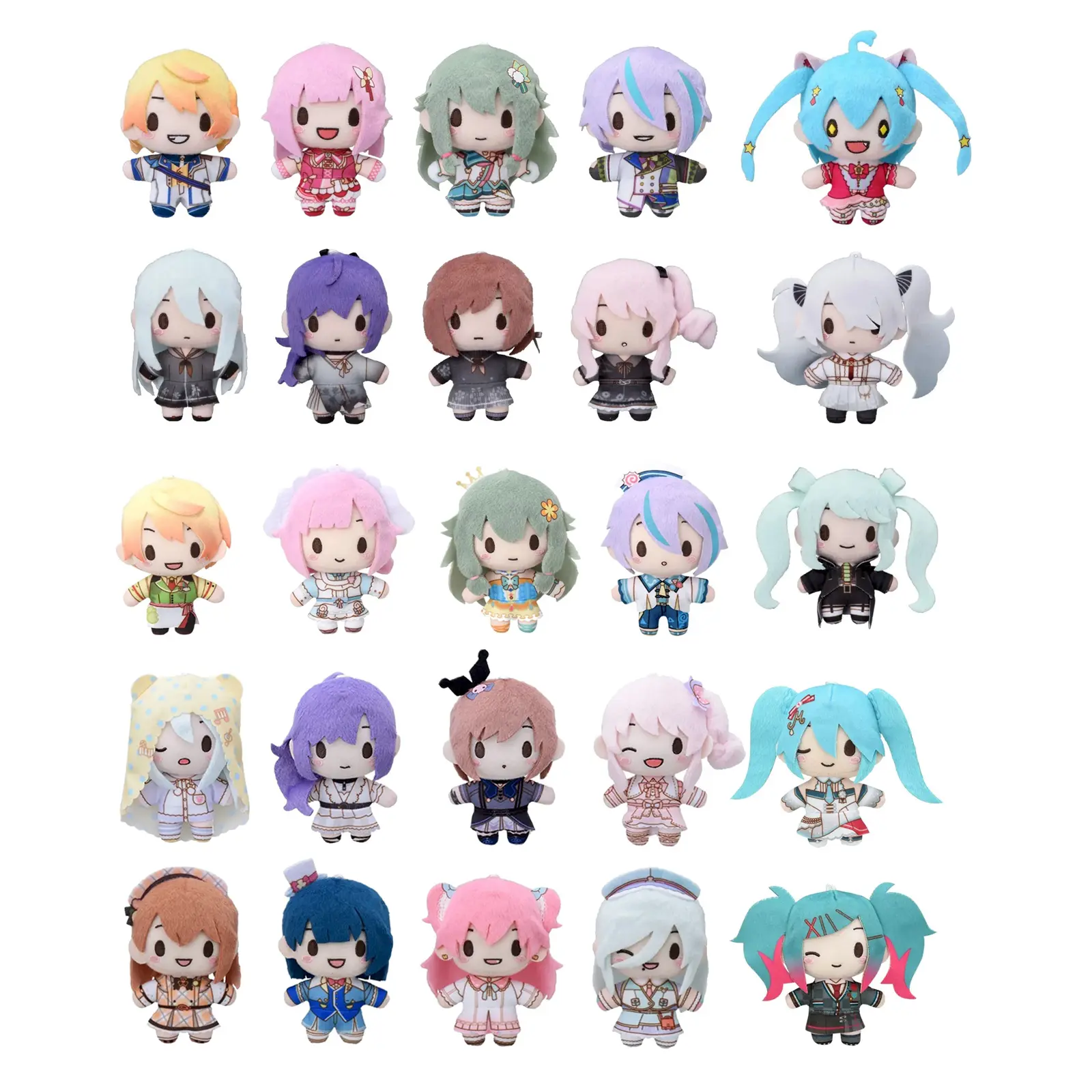 Project Sekai PJSK Game Genuine WS 25N VBS MMJ LEO/ NEED Tsukasa Rui Nene Emu Toya Mizuki Mafuyu Kannade Plush Keychain Toys