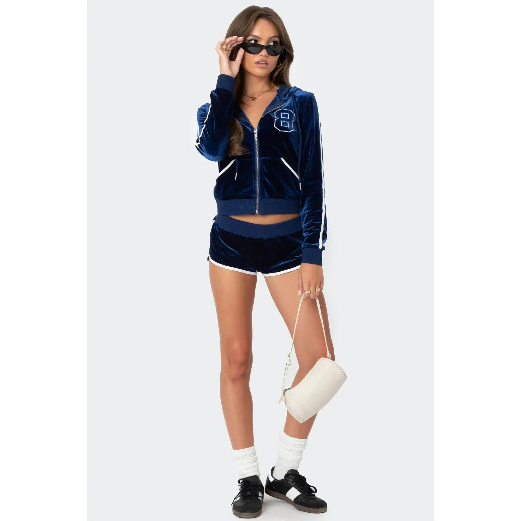 08 Velour Shorts