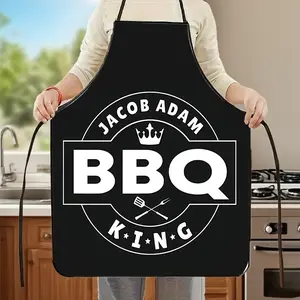 Waterproof BBQ Apron for Cooking Grilling Party with Unique Design Anti-stain Protection Kitchen Aprons